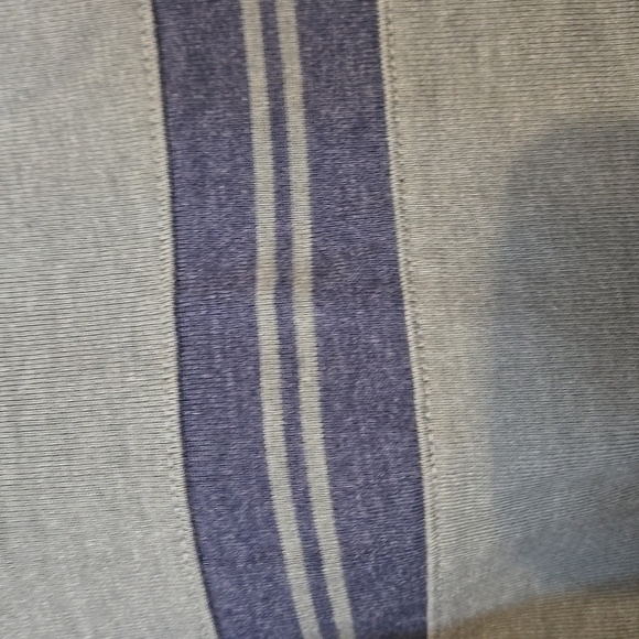 Arrow, Short Sleeve Tee, 4XL, Crew Neck Striped, Green, Blue, Soft Cotton Blend - Picture 6 of 11